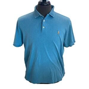 Size Large Teal Men’s Polo Ralph Lauren Polo Shirt Short Sleeve